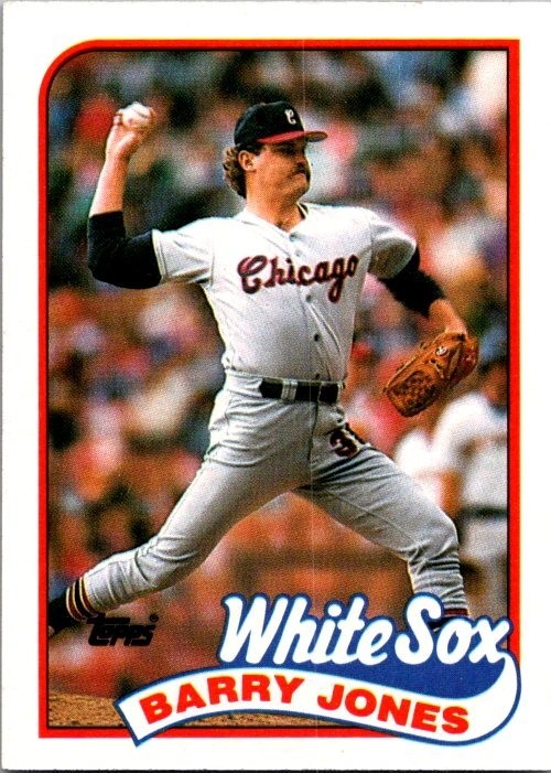 1989 Topps - Barry Jones #539