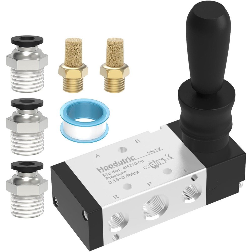 Pneumatic Solenoid Valve, 1/4