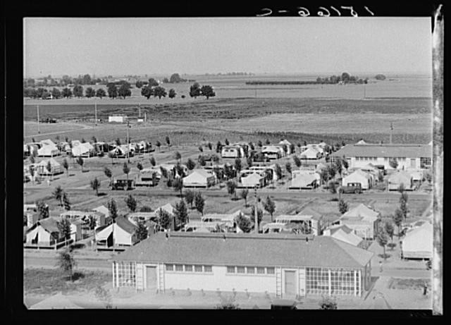 FSA Camp,Farm Security Administration,Shafter,Kern County,California,1938,FSA,1