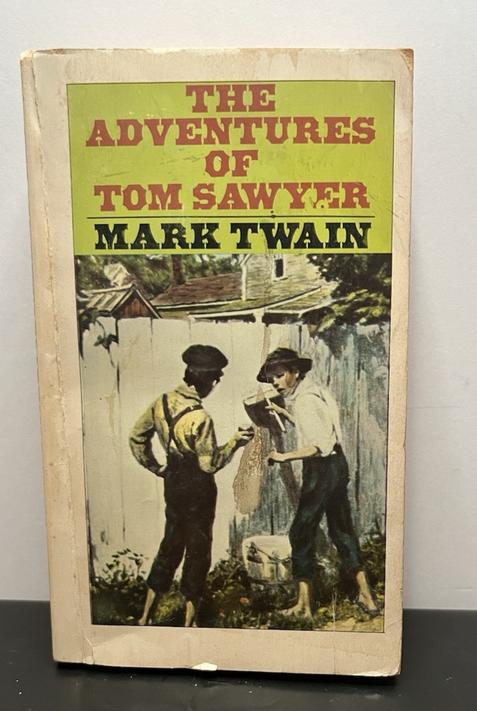 The Adventures of Tom Sawyer Mark Twain Paperback Book Vintage