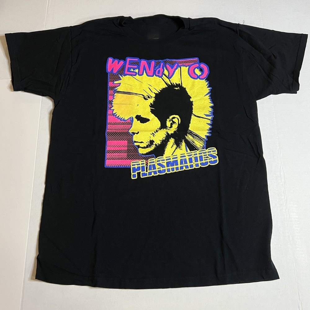 Vintage Wendy O Williams Plasmatics Shirt Short Sleeve MA343 FREE SHIPPING