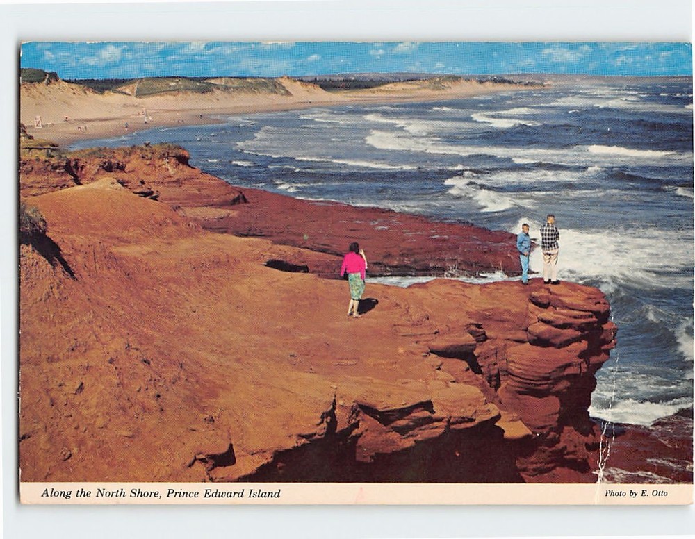 Postcard Along the North Shore Prince Edward Island Canada
