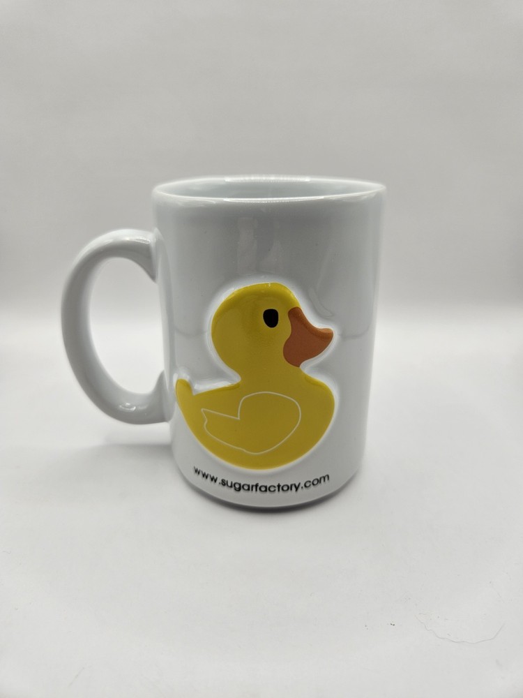 Sugar Factory Yellow Duck Mug.