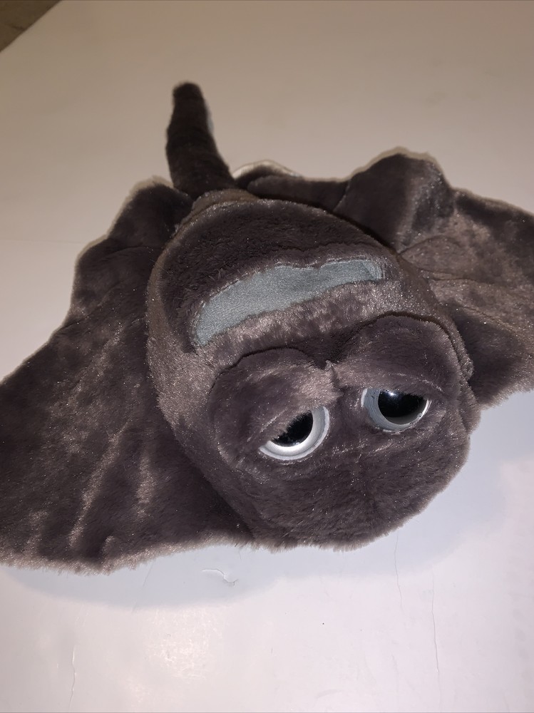 The petting Zoo Stingray Soft Plush Manta Ray Gray Toy Animal 17