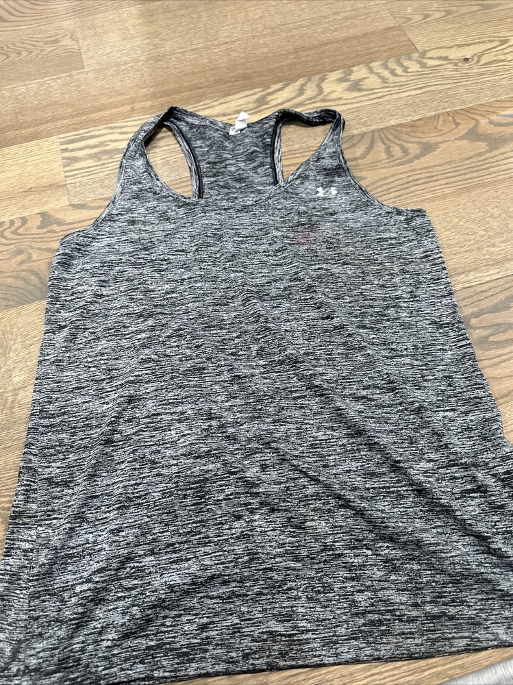 Under Armour Womens Active Tank Top Size Medium Gray