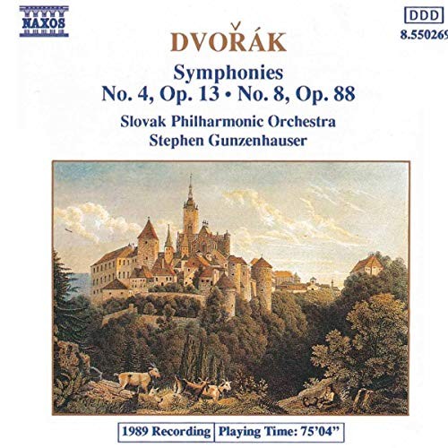 Dvorak - Dvorak - Symphonies 4 and 8 - Dvorak CD W6VG The Cheap Fast Free PostFREE US DELIVERY | EAN: 4891030502697 | Quality CD