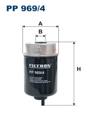 PP 969/4 FILTRON Fuel Filter for LAND ROVER