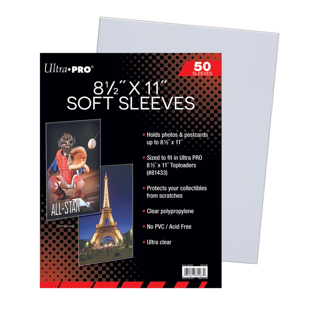 (50 Count) Ultra Pro 8 1/2