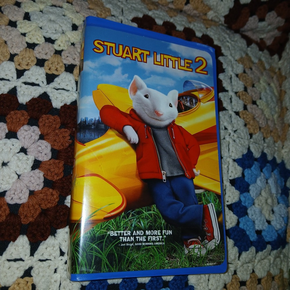 Stuart Little 2 VHS 2002 Blue Clamshell Kids Movie