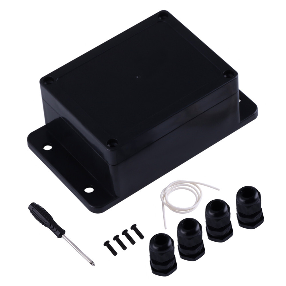 Junction Box Waterproof IP65 ABS Plastic Electrical Project Case with Fixed Ear-image