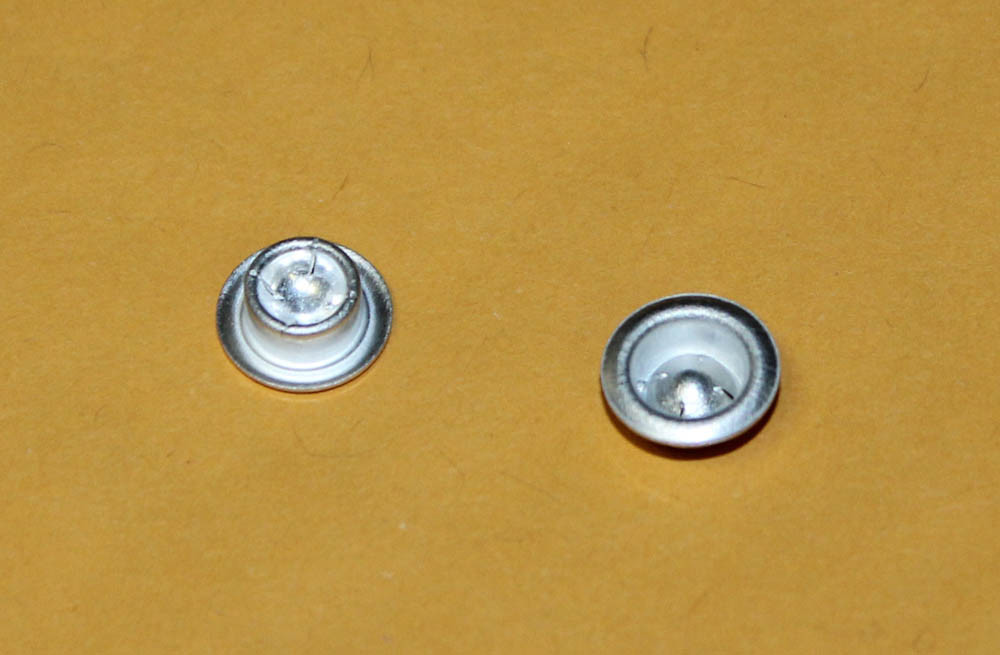New! 1964 - 1969 Mustang Door Data Plate Rivets Set of 2, Pair,