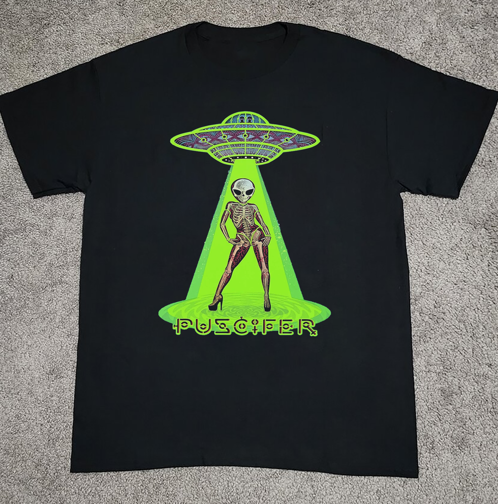 NEW Puscifer Band Poster Album Short Sleeve Black All Size T-Shirt KK133