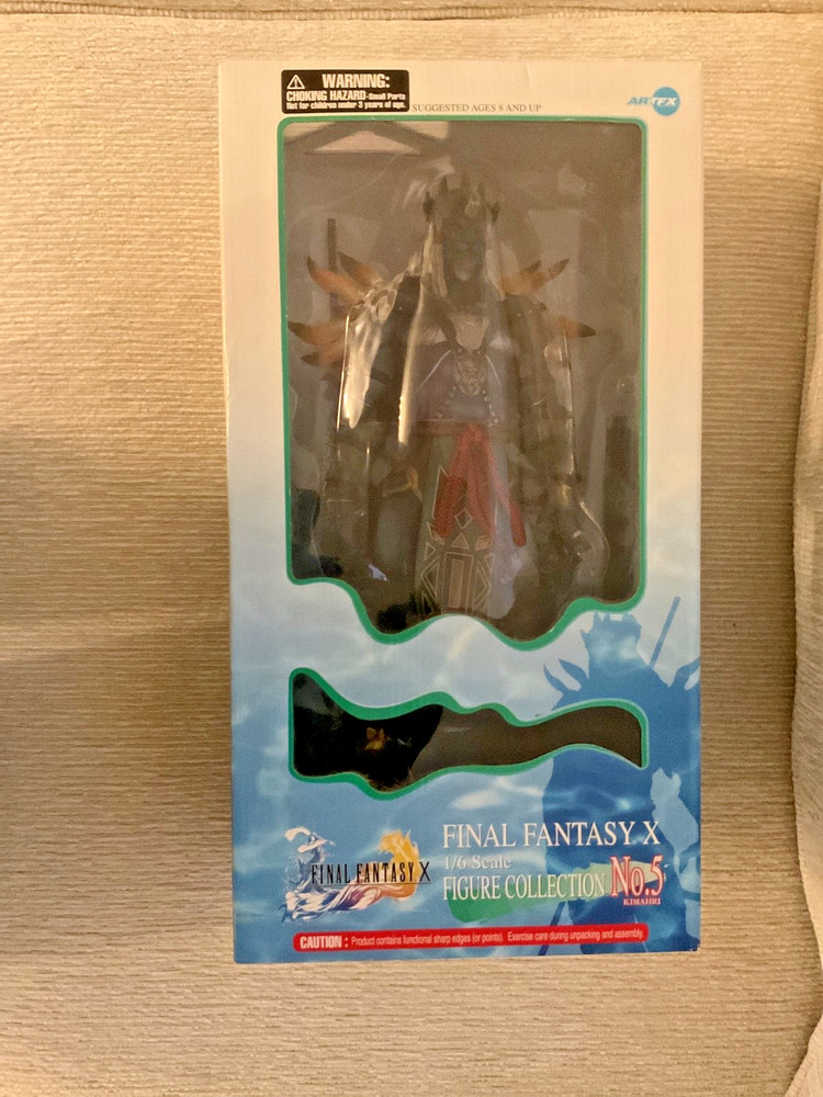 Final Fantasy X No. 5 Kimahri 1/16 scale figure in box ARTFX 2002