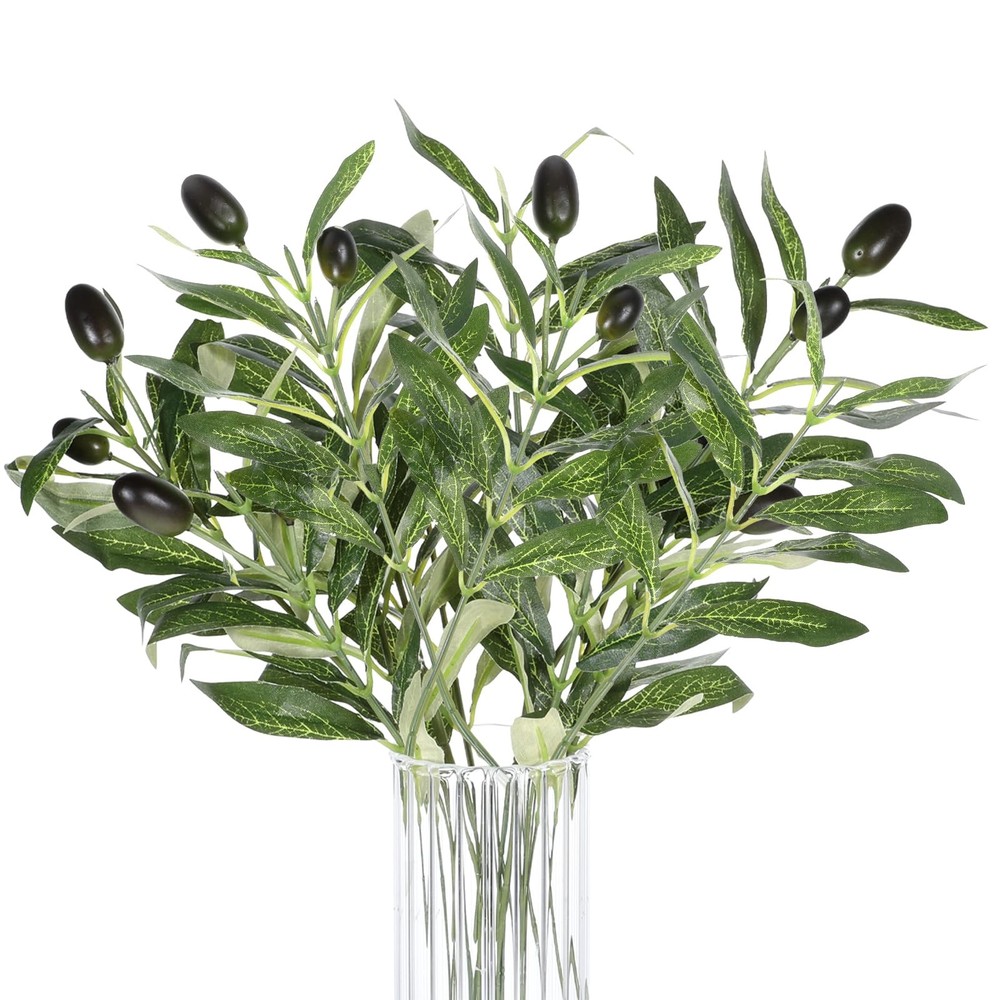 Artificial Olive Branches Farmhouse Decor Wedding Centerpiece Vase Filler