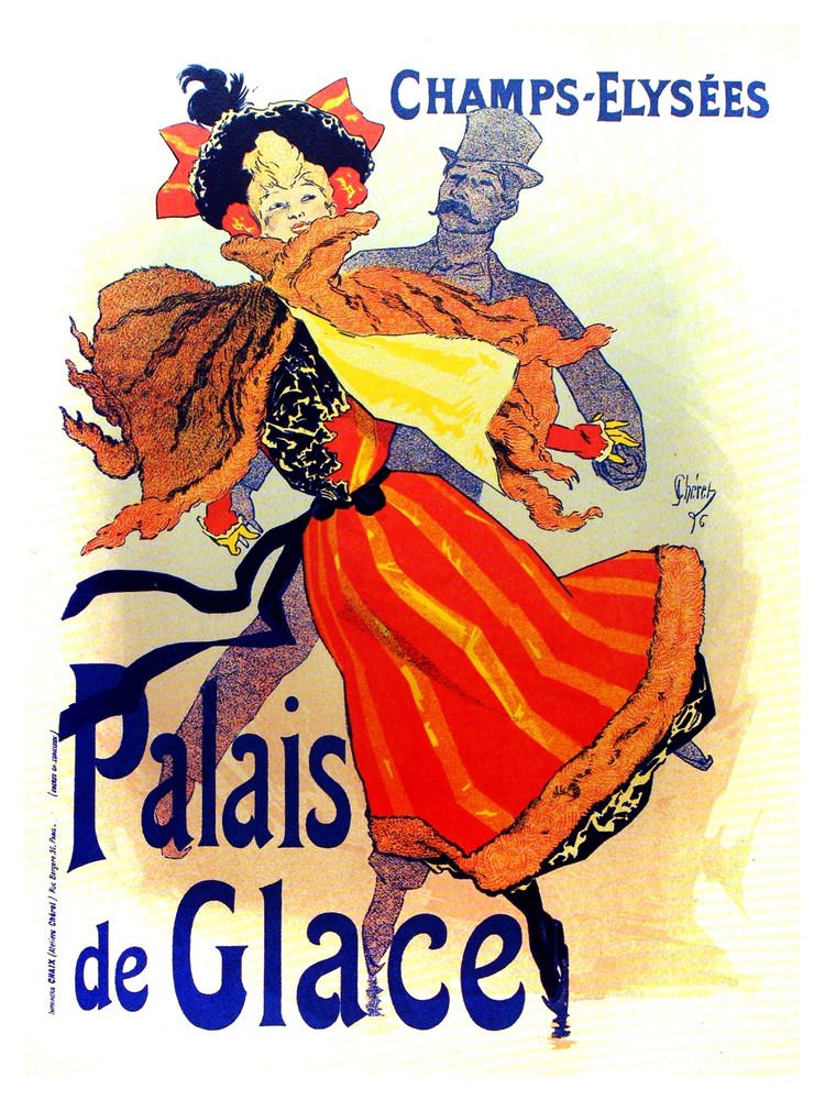 Palais de Glace performance wall Decor Poster.Graphic Art Interior design 3239