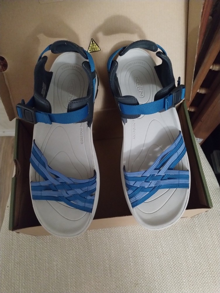 KEEN Terradora II Blue Strappy Open Toe Sandals Size 9 US New In Box