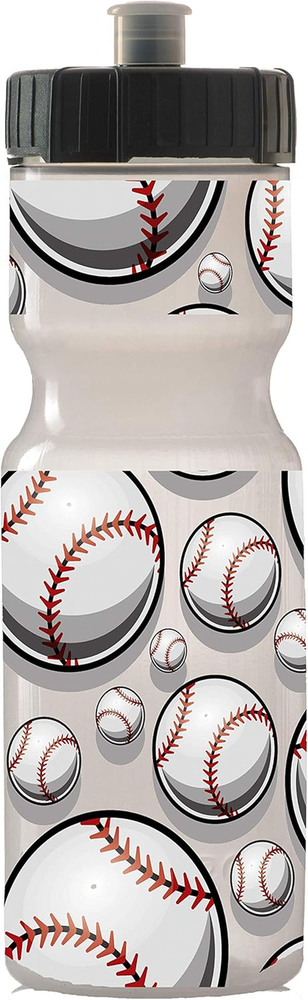 Kids Water Bottle | 22 Oz. BPA- Free Sports Squeeze Water Bottles with Pull Top