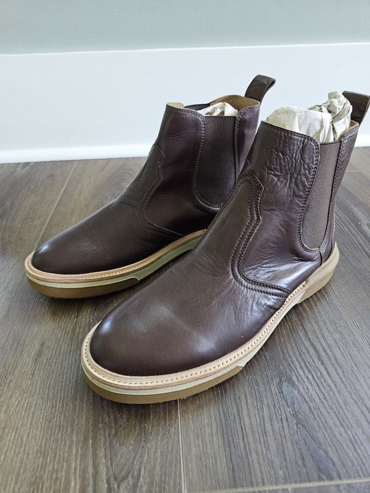 Lucchese Mens 11M Florence Premium Buffalo Leather Chelsea Casual Boots New