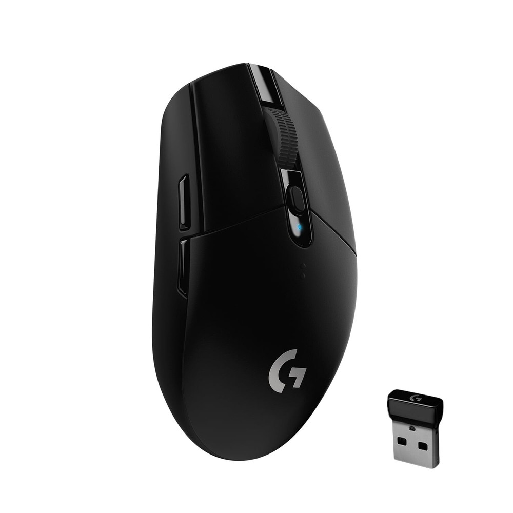 G305 Wireless Gaming Mouse 12K DPI Lightweight 6 Customizable Buttons Black