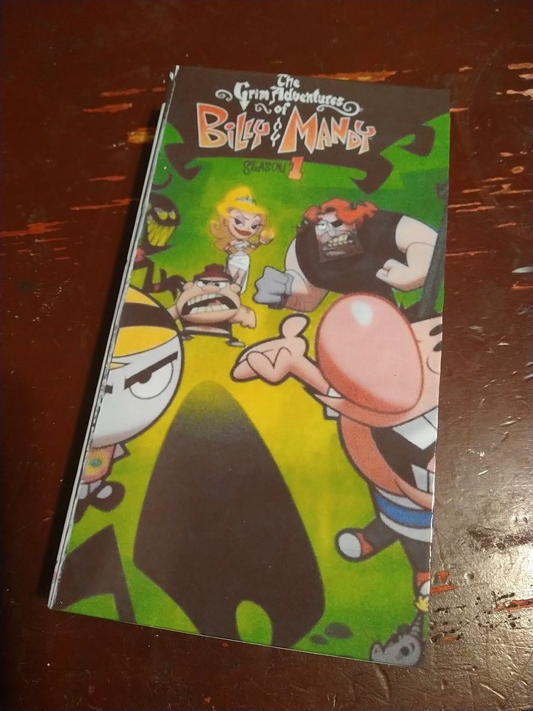 The Grim Adventures Of Billy And Mandy Season 1 Vhs