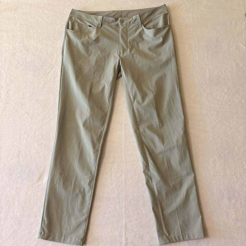 All in Motion Golf Pants Mens Size 36x30 Sage Slim Fit Performance