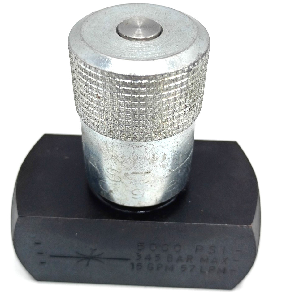 Parker N800S Hydraulic Flow control Valve 5000 PSI 15 GPM 57 LPM