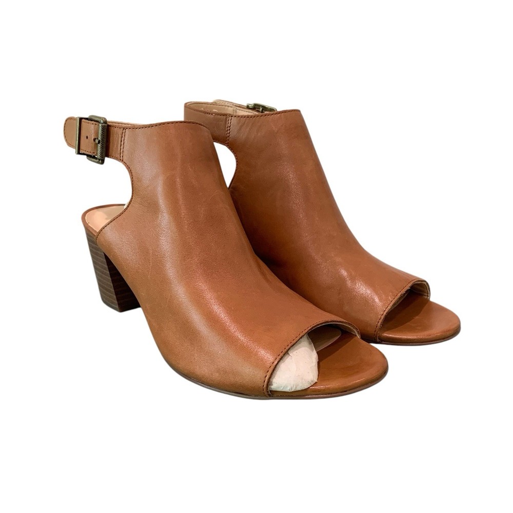 Clarks Deloria Gia Sandals Tan Slingback 8.5