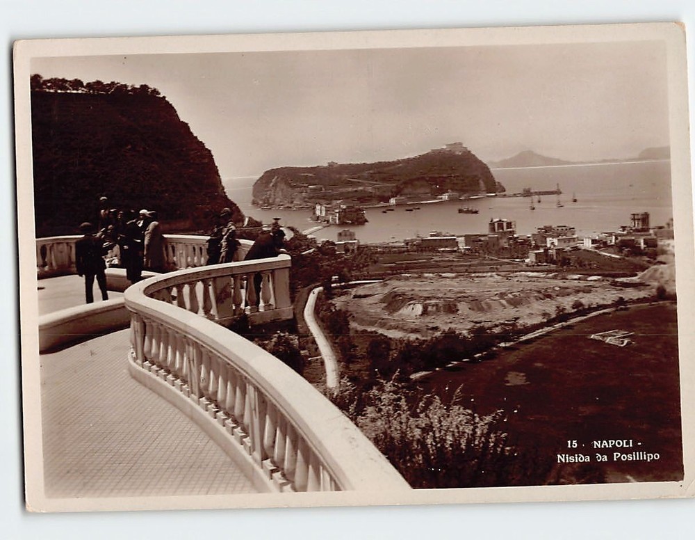 Postcard Nisida da Posillipo Naples Italy