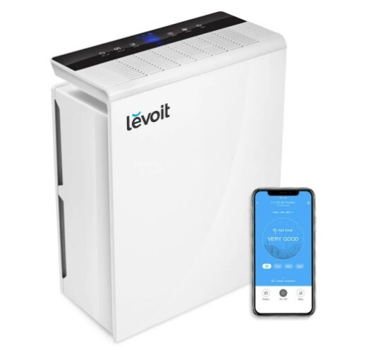Levoit Smart Air Purifier LV-RH131S-WM, for Smoke & Odors, Energy Star NEW