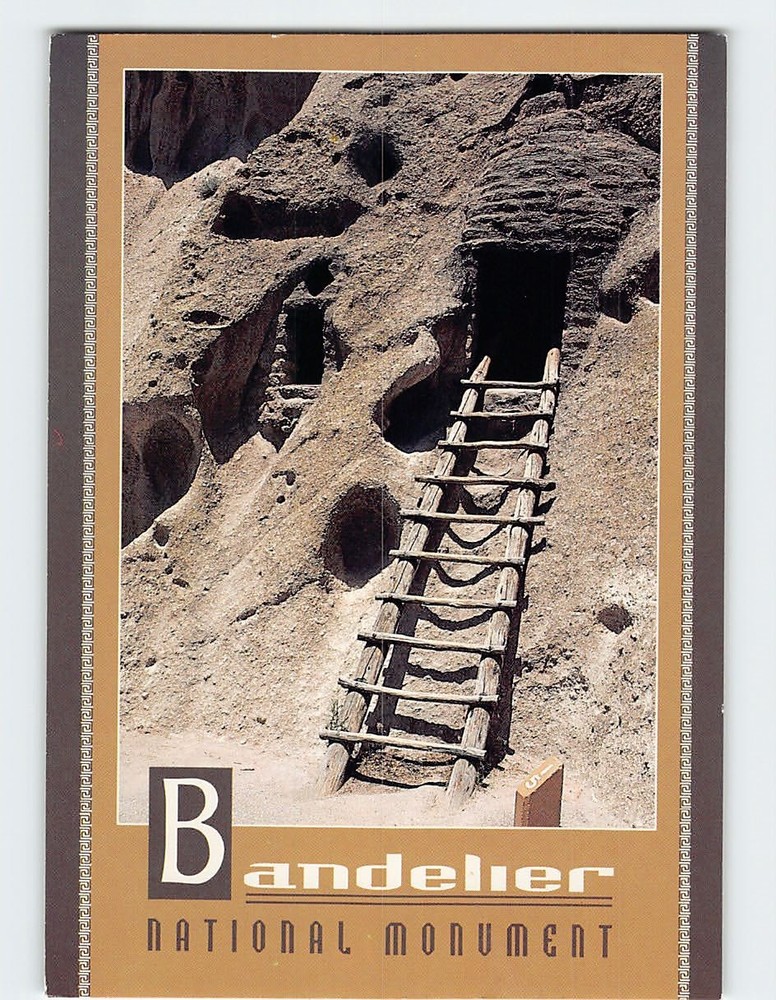 Postcard Bandelier National Monument NM USA