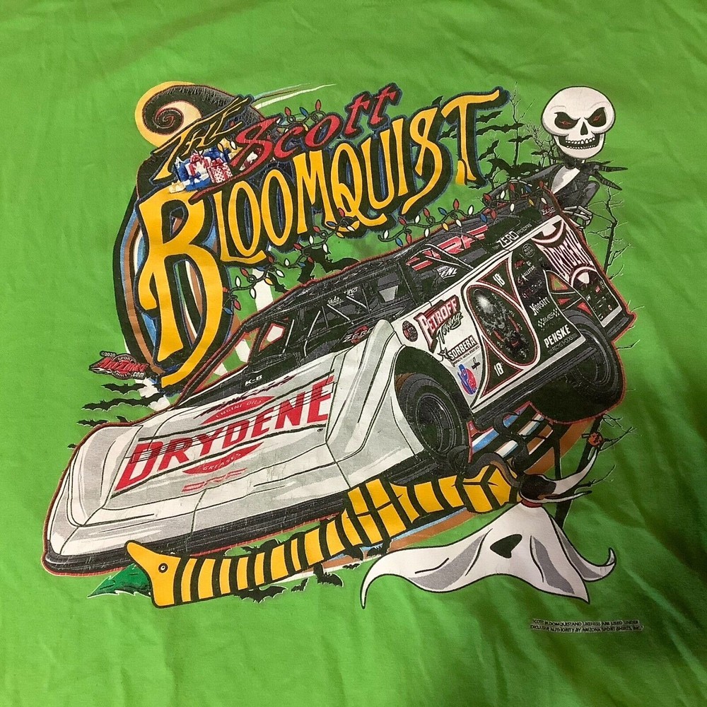 2020 Scott Bloomquist Racing Nightmare Before Christmas Unisex S To 5Xl T-shirt