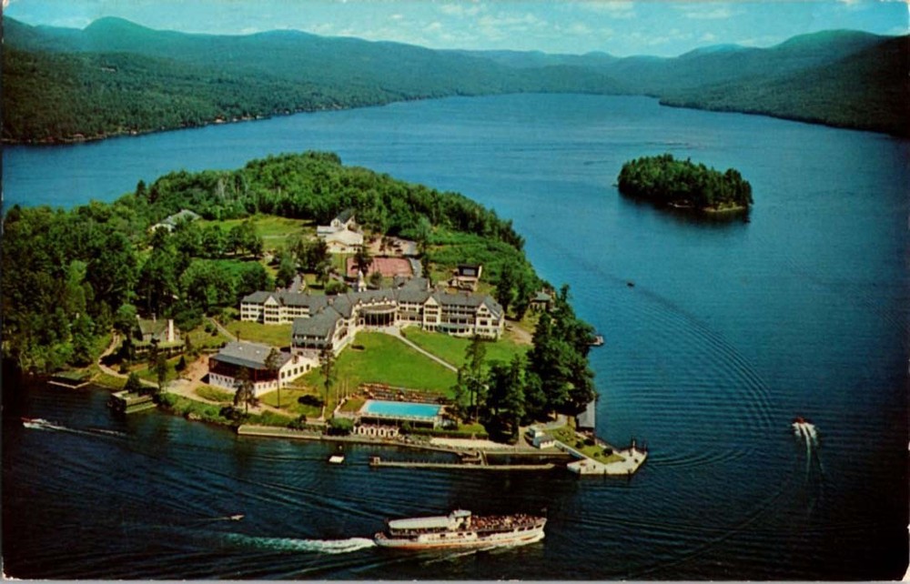 Sagamore Hotel Adirondacks - Bolton Landing - Lake George New York NY BJ9647