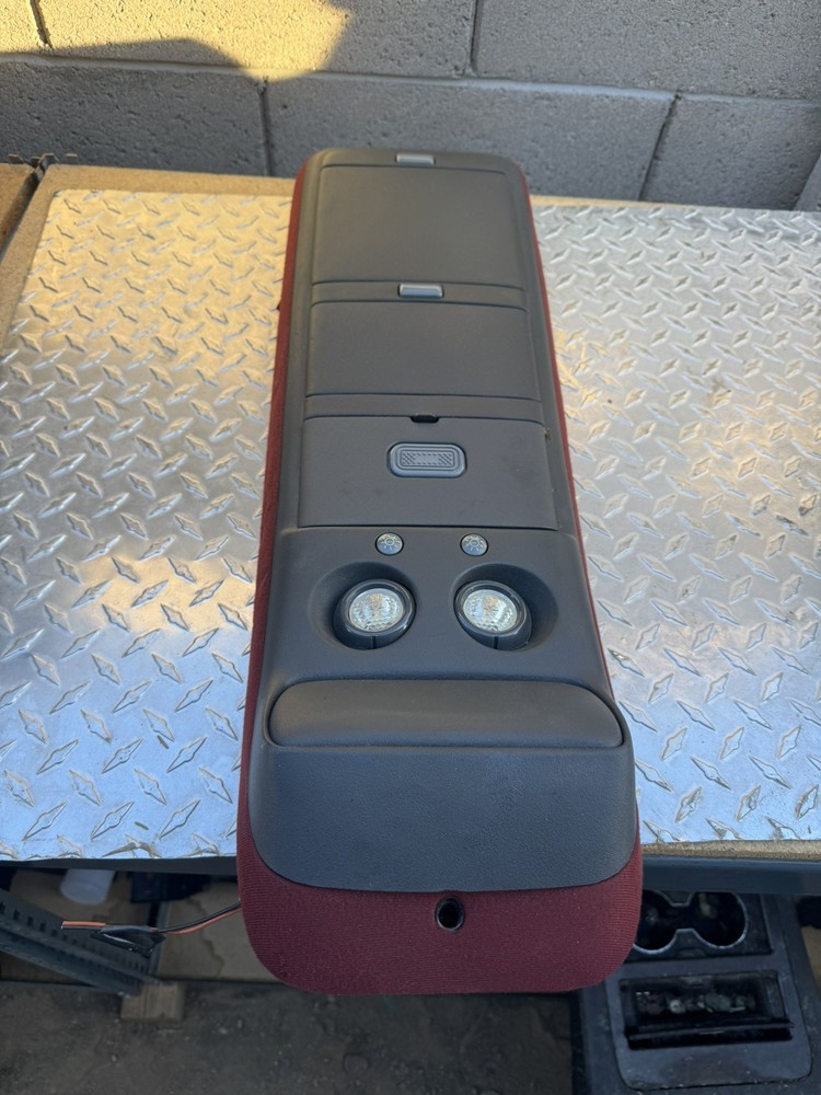 88-98 OBS Chevy/GMC Truck/SUV Overhead Console RED GM NICE