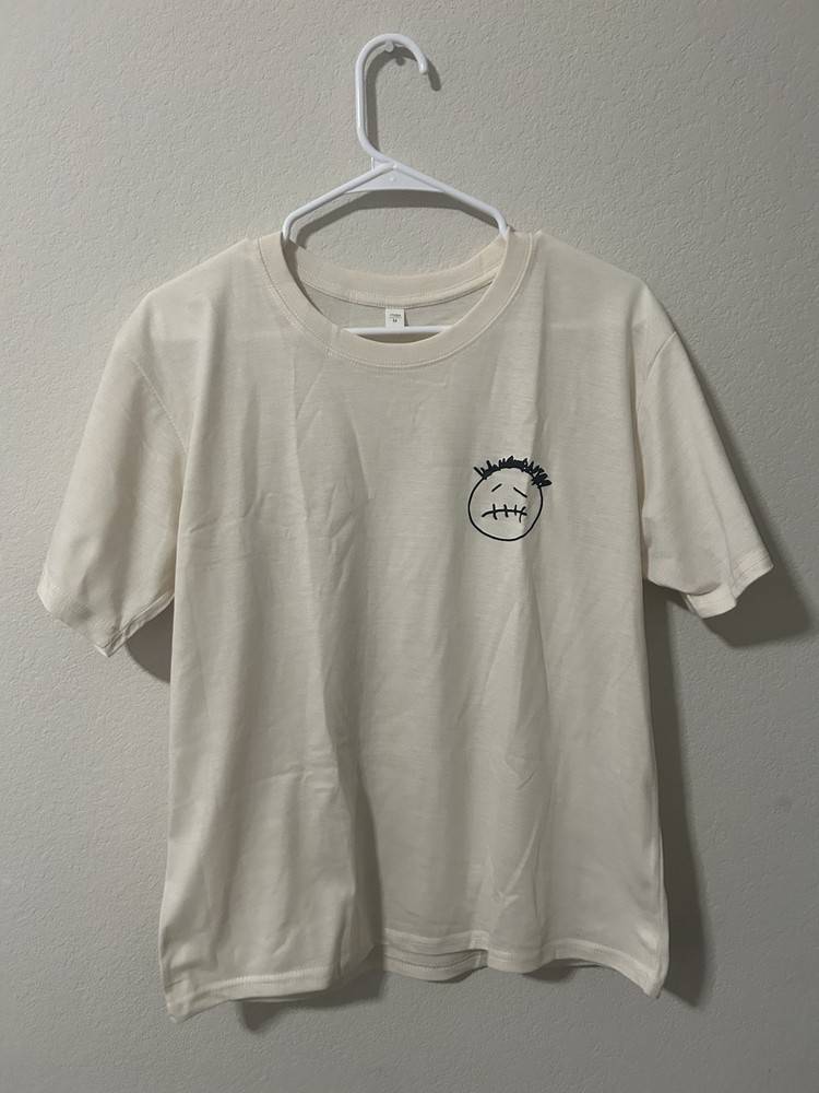 Travis Scott Cactus Jack Men's Short Sleeve White Tee Shirt
