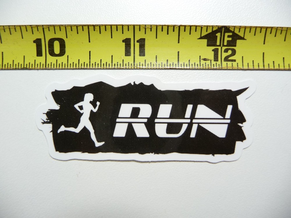 Fitness Running Decal Sticker for Exercise & Weightlifting