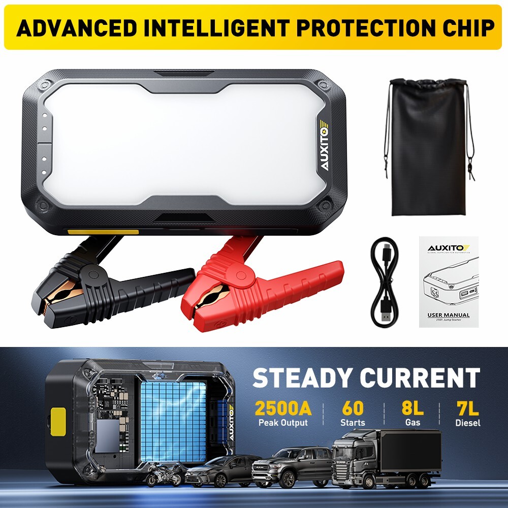 12V Multi-functional Emergency Start Power Supply Charging Starting Portable M