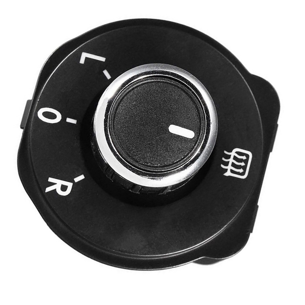 Black Wing Mirror Adjuster Control Switch Replace Kit For VW Polo 6R 2011-2016