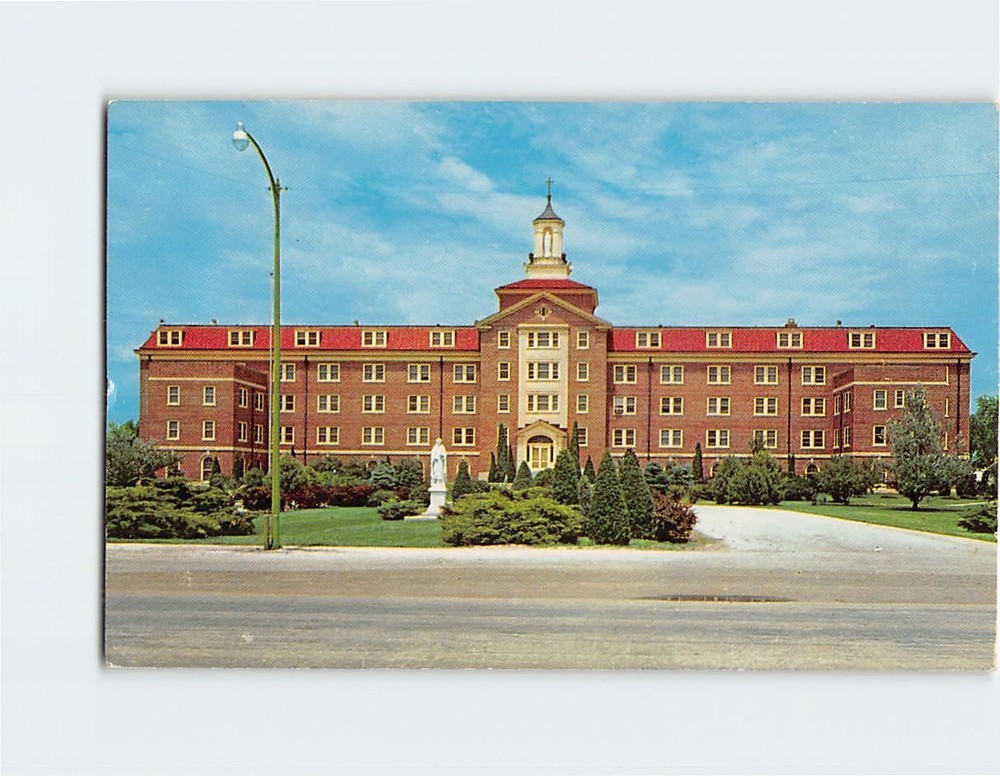 Postcard St. Saint Rose Hospital Great Bend Kansas USA North America