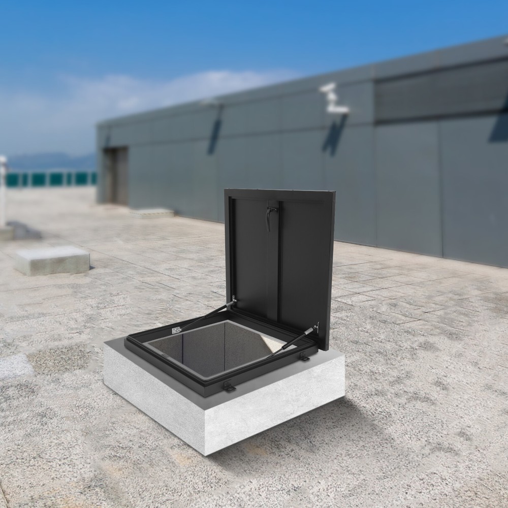 Roof Access Hatch with Security Door for Safe Entry