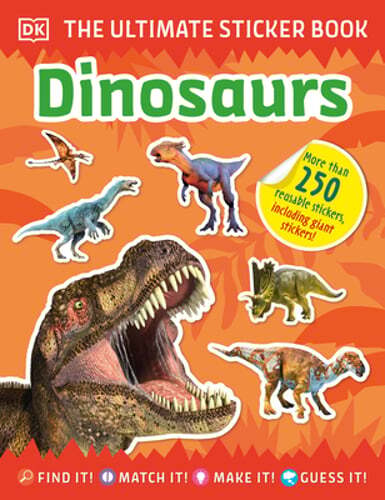 The Ultimate Sticker Book Dinosaurs by DK: Used