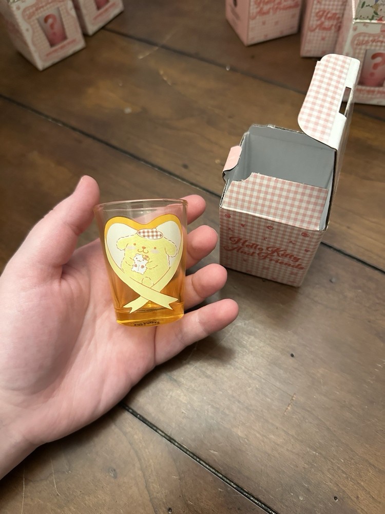 Collectibles: Pompompurin Shot Glass - Sanrio - OPEN - New