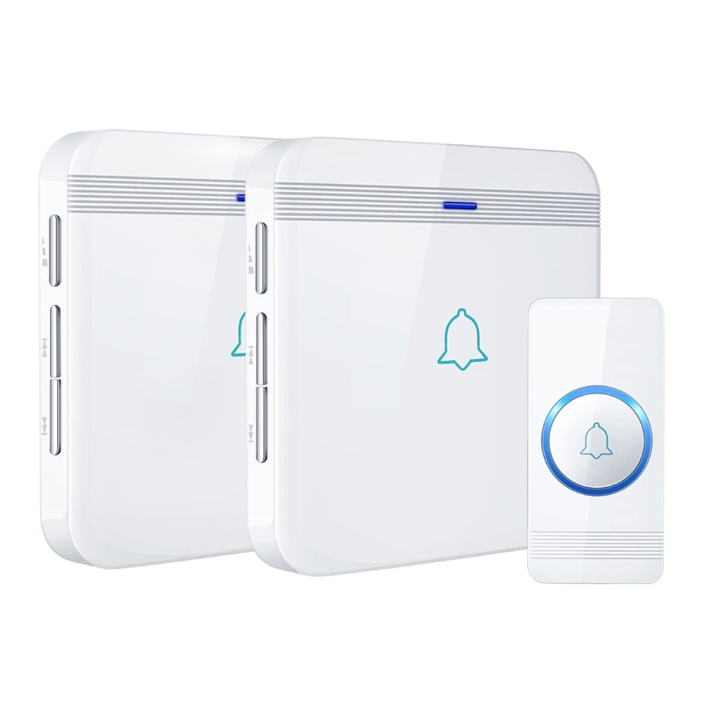 AVANTEK D-3W Waterproof Wireless Doorbell Kit with 1000ft Range