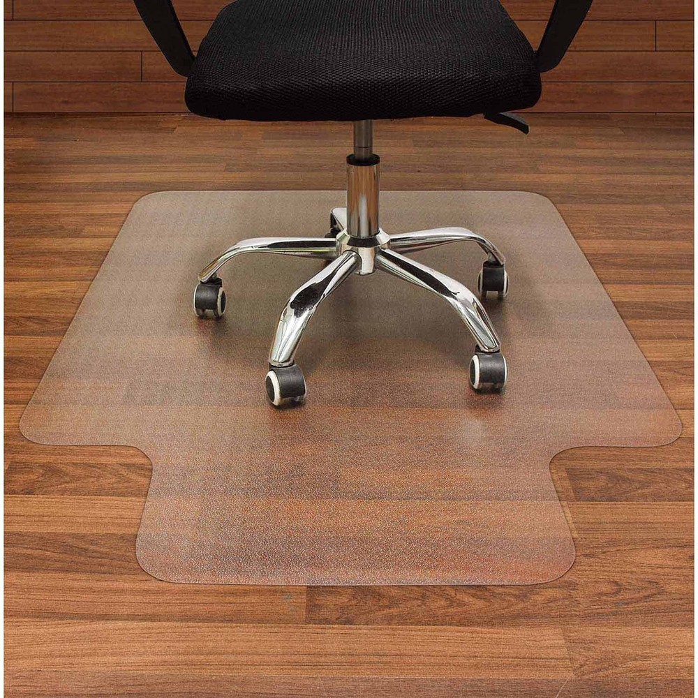 Aibob 36x48 Office Chair Mat for Hardwood Floors - Smooth Easy Glide Protection  