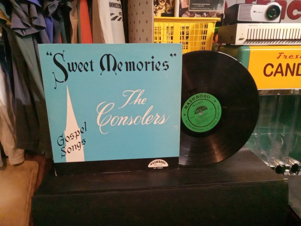 The CONSOLERS Sweet Memories  RARE Vinyl Soul Black Gospel Lp NASHBORO