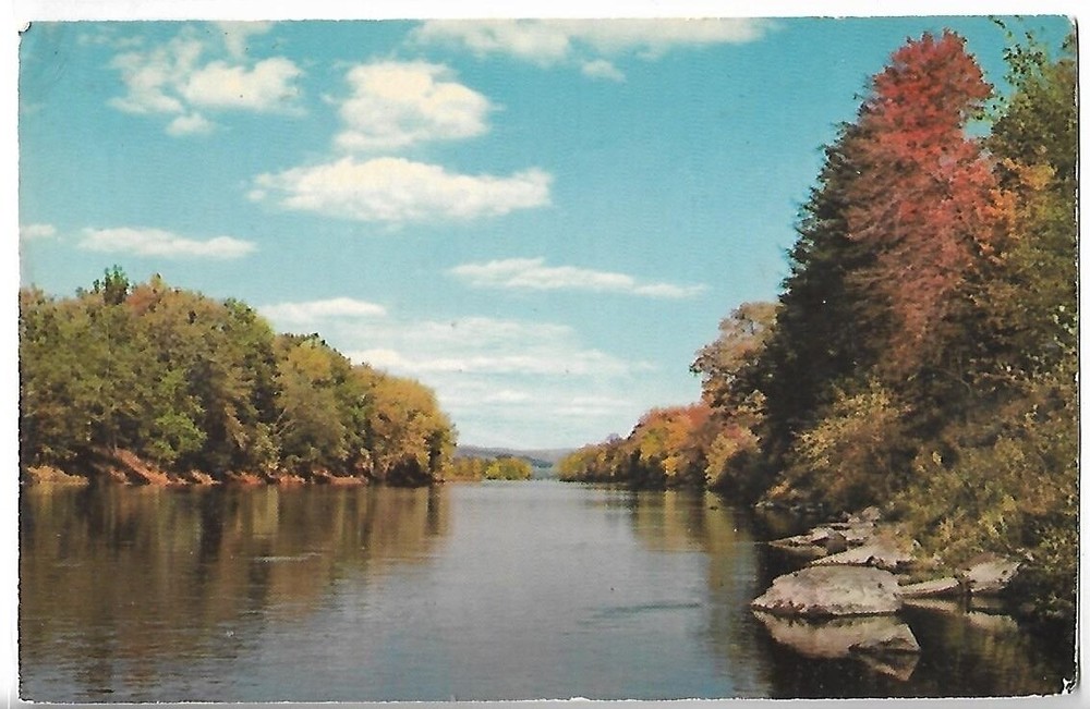 VTG Postcard - Delaware River Water Gap Nat'l Recreation Area PA & NJ