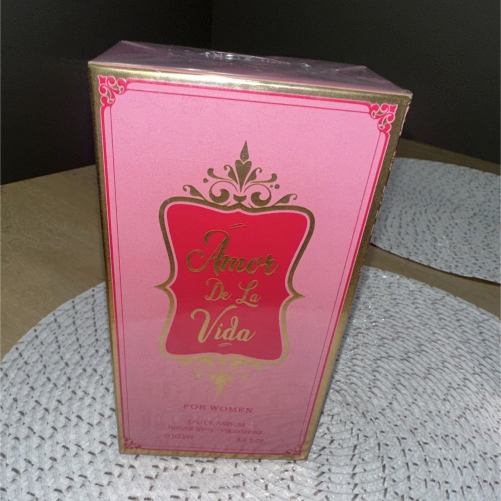 Amor De La Vida Eau de Parfum Spray 3.4 fl oz Regular Size Fragrance For Women