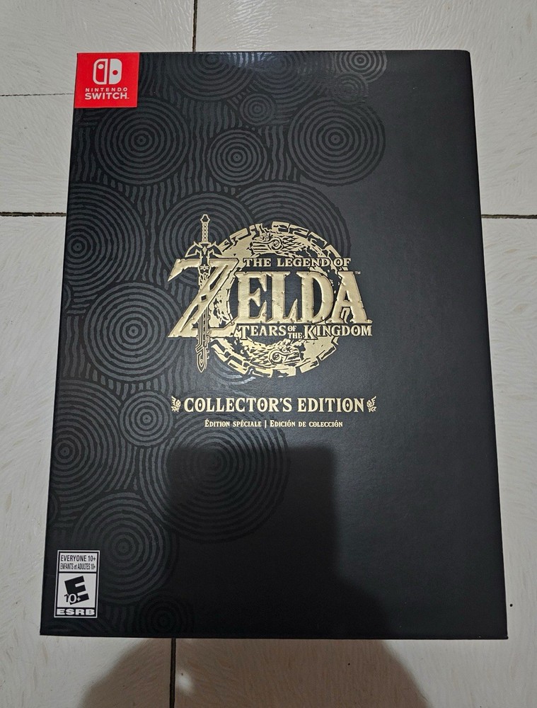 Zelda Tears of the Kingdom Collector's Edition Nintendo Switch Brand New Sealed