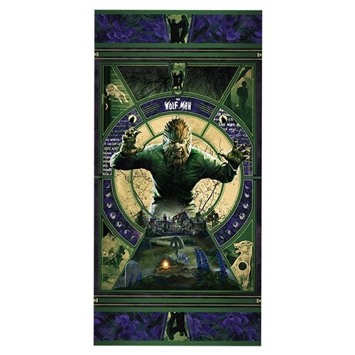 Universal Monsters - The Wolf Man / Bath Towel