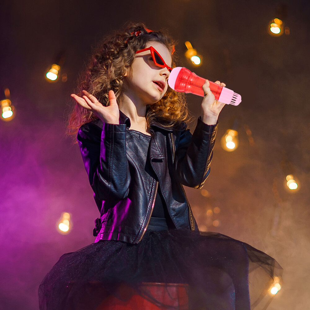 Microphone Prop Play Kids Handheld Microphone Sing Voice Echo Microphone