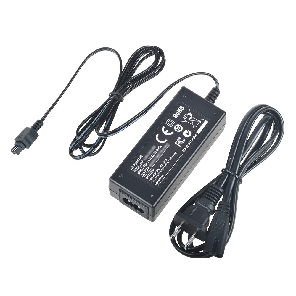 Sony Handycam DCR-SR47 DCR-SR67 AC Adapter Charger Power Supply Cable-image